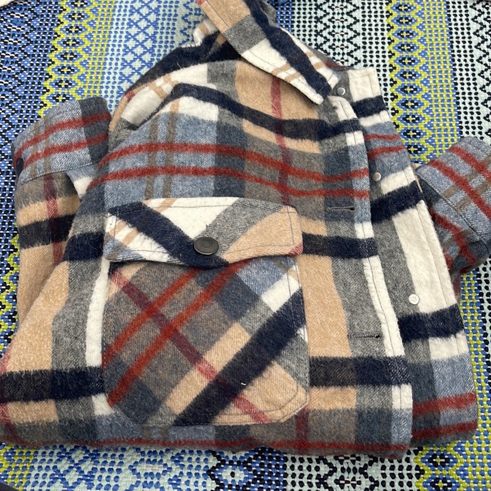 Plaid jacket from Zara